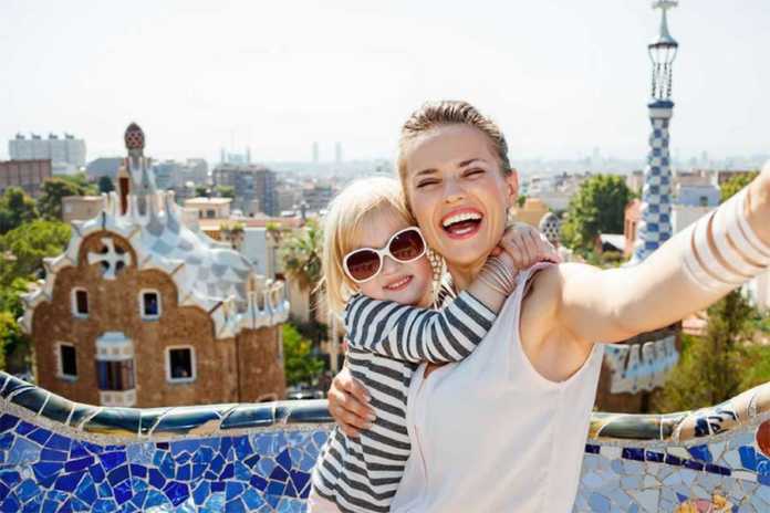 Barcellona con bambini