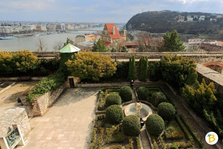 giardini del Castello di Buda