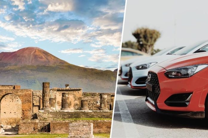 Parcheggio auto Pompei